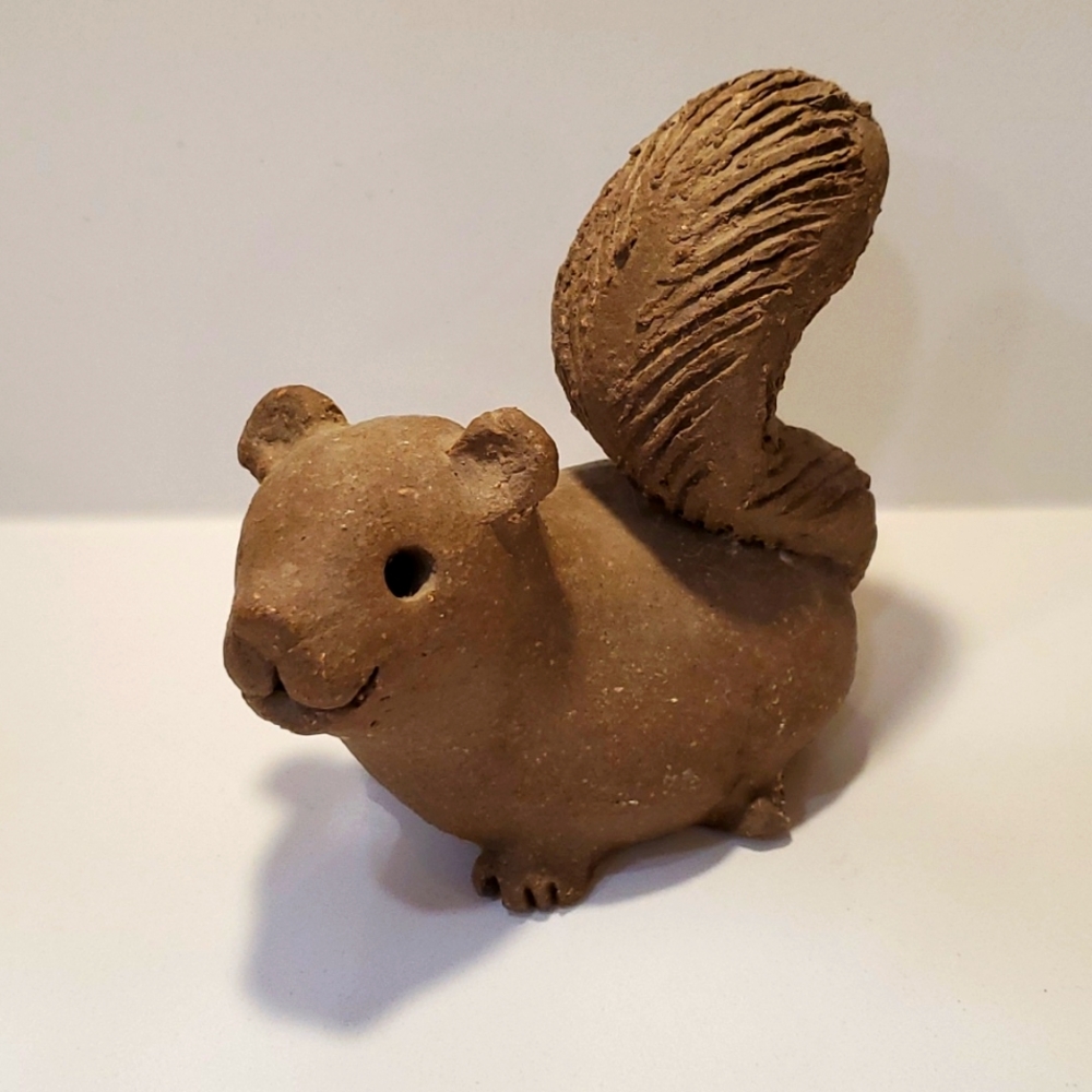 Clay squirrel